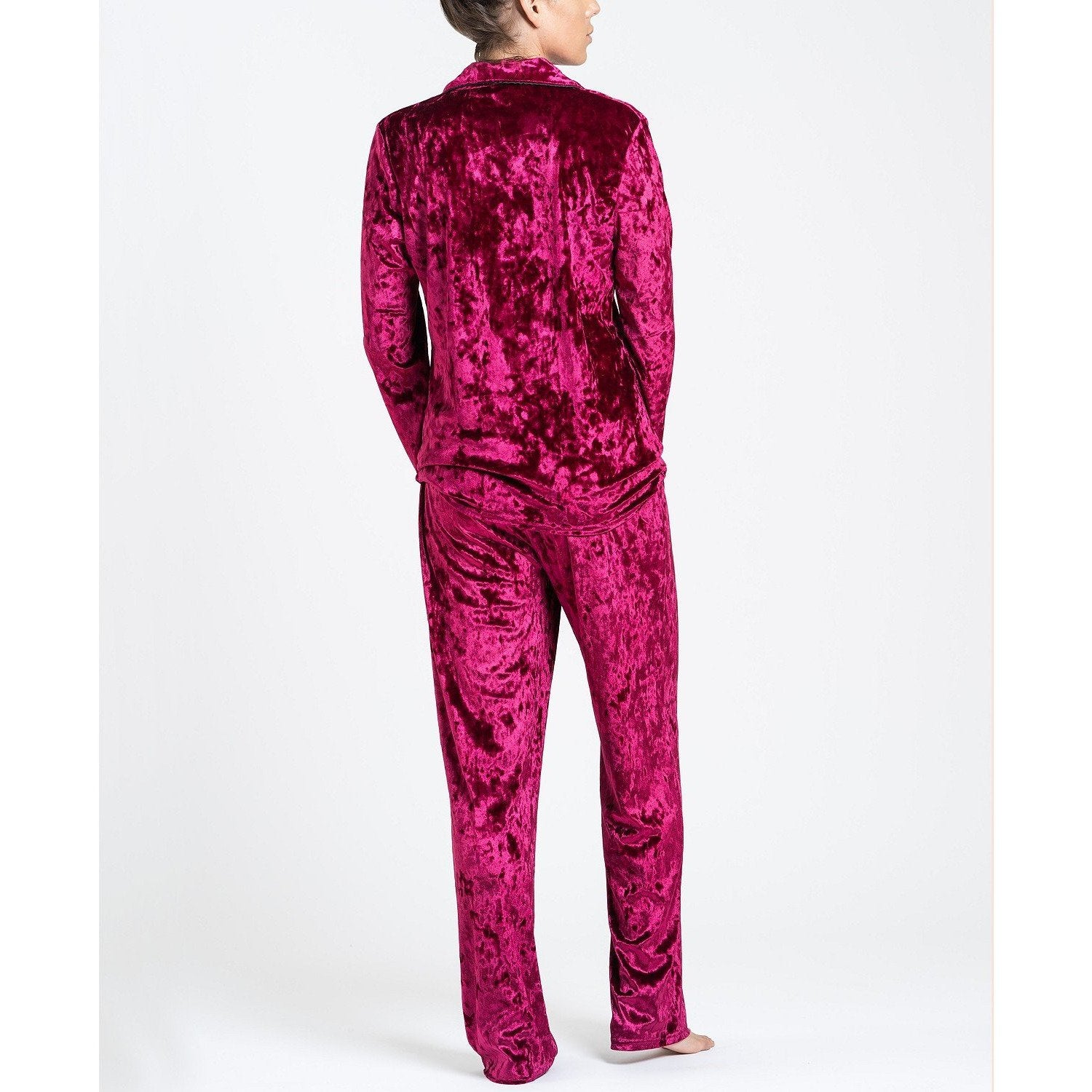 Tahari Crushed Velvet Pajamas Set T10050 – Princess Lingerie Boutique